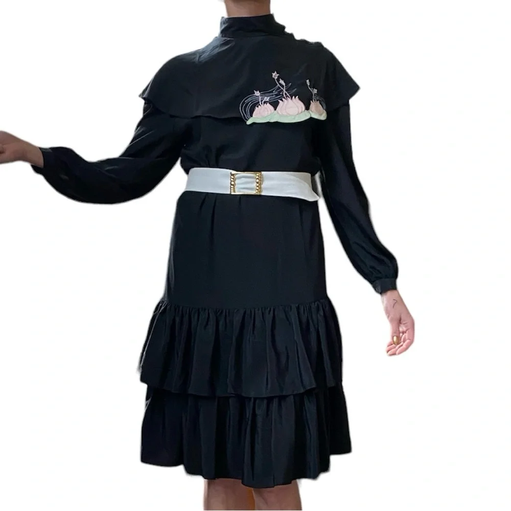 Vintage Sue Wong Ruffle Dress - Picture 11 of 15